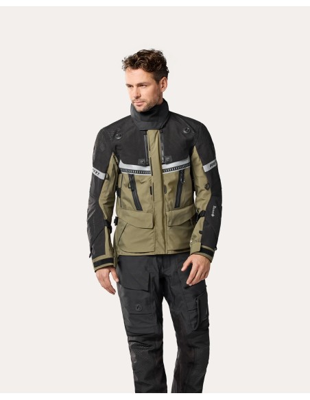 Chaqueta Revit Dominator 3 Gore-Tex | Negro y verde oscuro