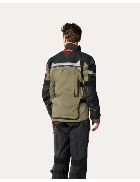 Chaqueta Revit Dominator 3 Gore-Tex | Negro y verde oscuro