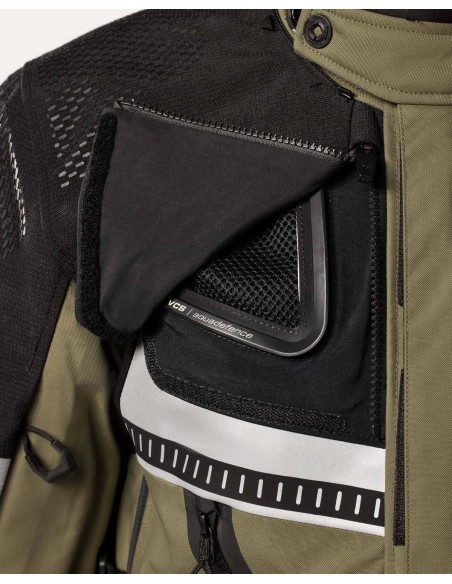 Chaqueta Revit Dominator 3 Gore-Tex | Negro y verde oscuro