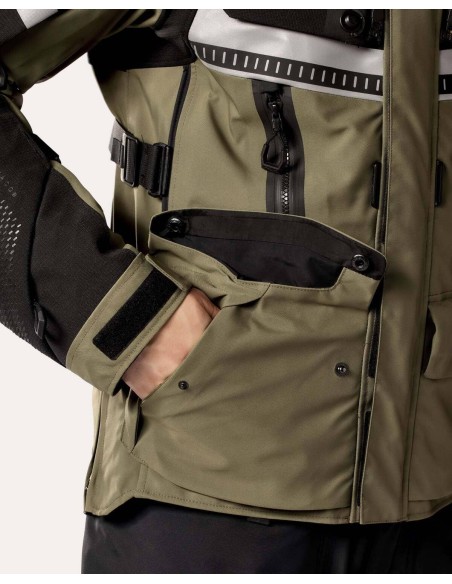 Chaqueta Revit Dominator 3 Gore-Tex | Negro y verde oscuro