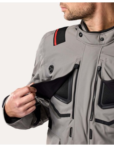 Chaqueta Revit Vertical Gore-Tex | Verde oscuro