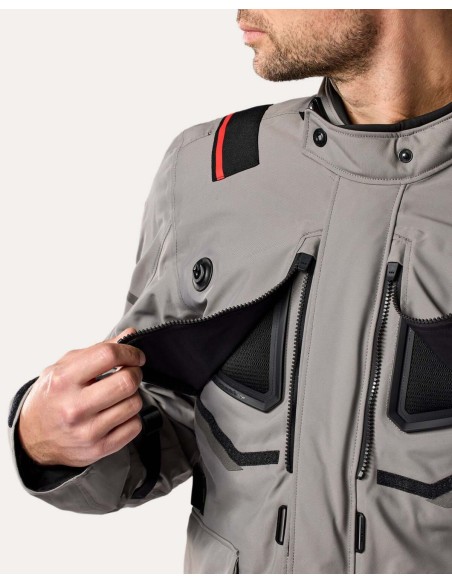 Chaqueta Revit Vertical Gore-Tex | Verde oscuro