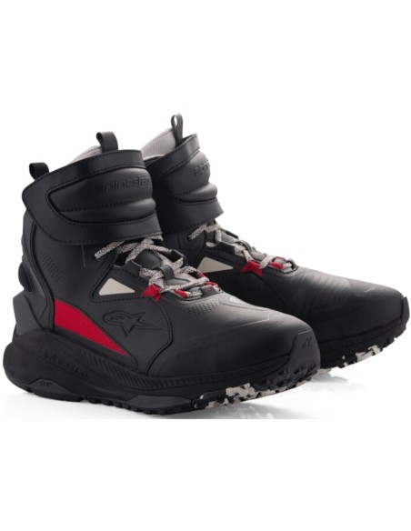 Zapatillas Alpinestars Speedstreet | Negro-marfil-rojo brillo