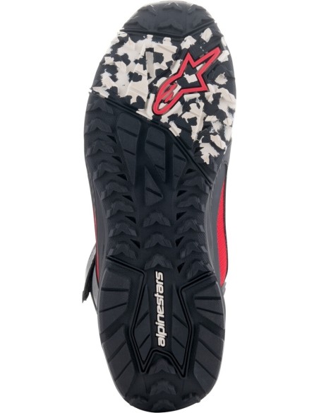 Zapatillas Alpinestars Speedstreet | Negro-marfil-rojo brillo