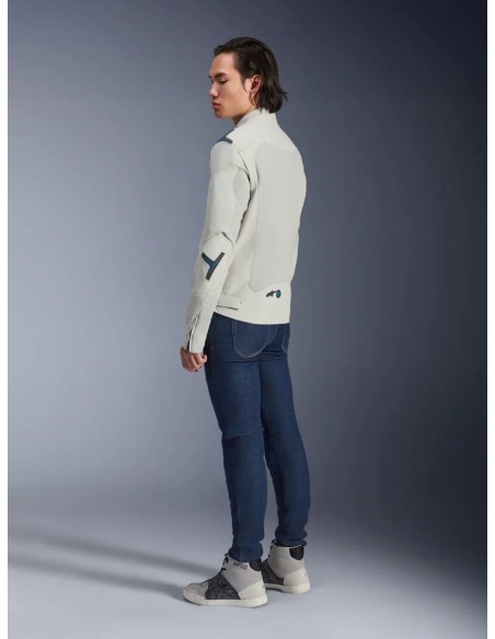 Chaqueta Alpinestars Circal-1 Air | Gris metal y azul