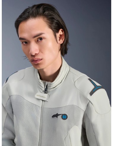Chaqueta Alpinestars Circal-1 Air | Gris metal y azul