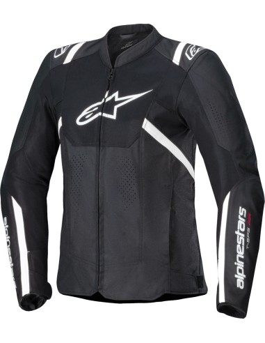 Chaqueta Alpinestars Stella T-SPS Air V2 | Negro y blanco