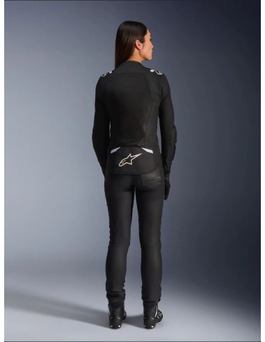 Chaqueta Alpinestars Stella T-SPS Air V2 | Negro y blanco