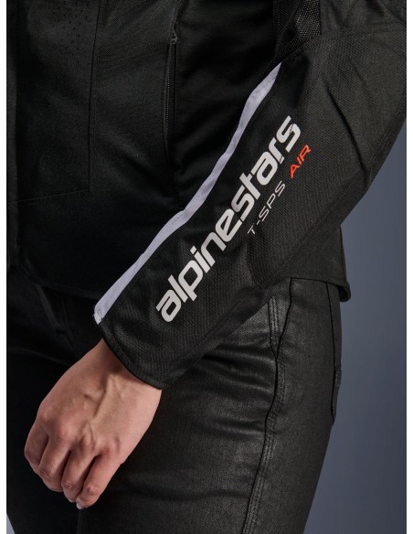 Chaqueta Alpinestars Stella T-SPS Air V2 | Negro y blanco