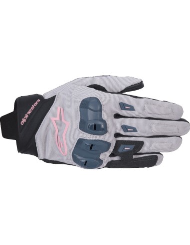 Guantes Alpinestars Stella SP X 1 | Negro y rojo fluor