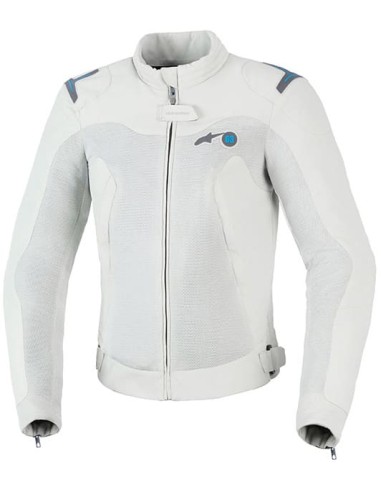 Chaqueta Alpinestars Stella Circal-1 Air | Gris metal y azul