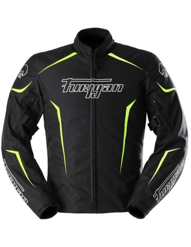 Chaqueta Furygan Yori Negro y blanco S