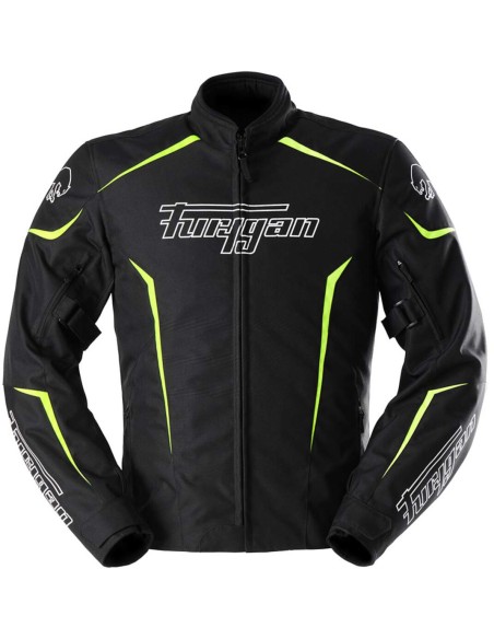 Chaqueta Furygan Yori | Negro-blanco-amarillo fluor