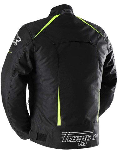 Chaqueta Furygan Yori | Negro-blanco-amarillo fluor