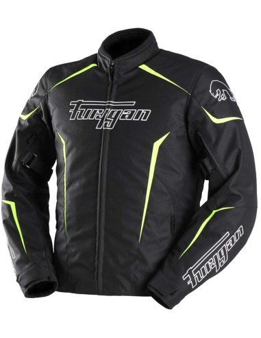 Chaqueta Furygan Yori | Negro-blanco-amarillo fluor