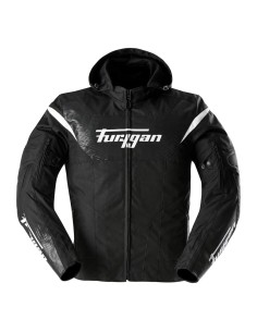 Chaqueta Furygan Shard | Negro y blanco
