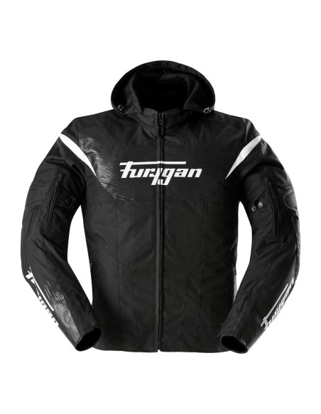 Chaqueta Furygan Shard | Negro y blanco