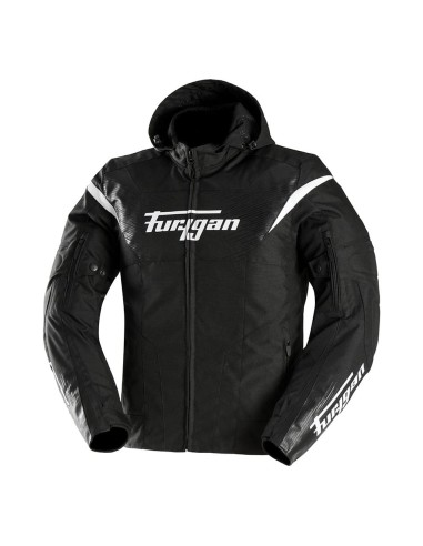 Chaqueta Furygan Shard | Negro y blanco