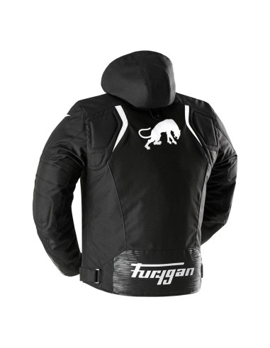 Chaqueta Furygan Shard | Negro y blanco