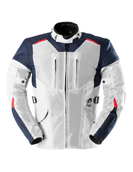 Chaqueta Furygan Brooks Vented+ | Azul-perla-rojo