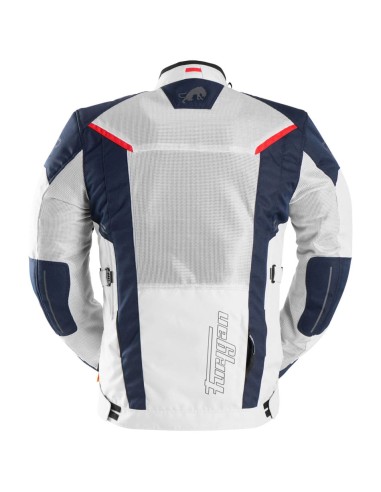 Chaqueta Furygan Brooks Vented+ | Azul-perla-rojo