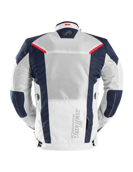 Chaqueta Furygan Brooks Vented+ | Azul-perla-rojo