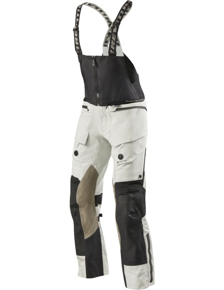 Pantalón Revit Dominator 3 Gore-Tex Tallaje Corto | Plata y negro