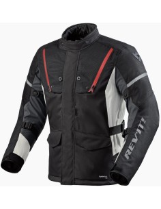 Chaqueta Revit Horizon 3 H2O | Negro y rojo