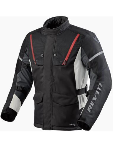 Chaqueta Revit Horizon 3 H2O | Negro y rojo
