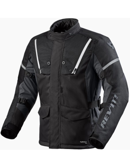 Chaqueta Revit Horizon 3 H2O | Negro y blanco