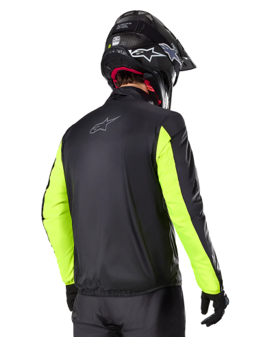 Chaqueta Alpinestars Bogota Pro Drystar | Negro-gris hielo-amarillo fluor