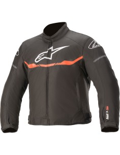 Chaqueta Alpinestars Youth T-SP S Waterproof | Negro y rojo fluor