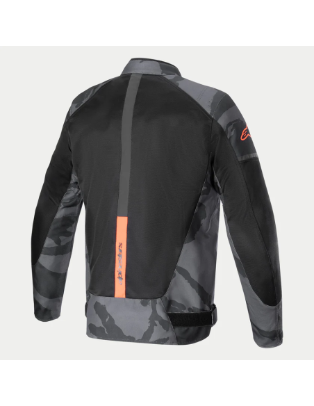 Chaqueta Alpinestars T-SP X Superair | Gris camuflaje y rojo fluor