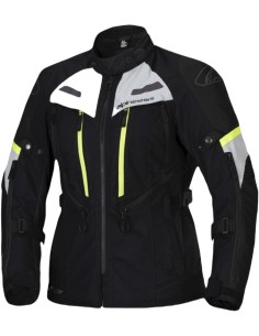 Chaqueta Alpinestars Stella Bogota Pro Drystar | Negro-gris hielo-amarillo fluor