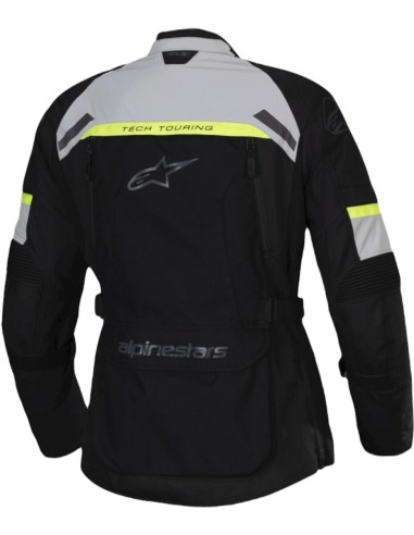Chaqueta Alpinestars Stella Bogota Pro Drystar | Negro-gris hielo-amarillo fluor