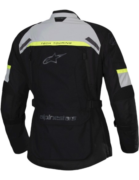 Chaqueta Alpinestars Stella Bogota Pro Drystar | Negro-gris hielo-amarillo fluor