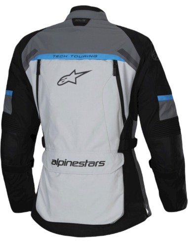Chaqueta Alpinestars Stella Bogota Pro Drystar | Gris hielo-negro-cian