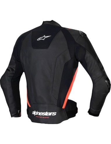 Chaqueta Alpinestars Missile V3 | Negro-blanco-rojo fluor