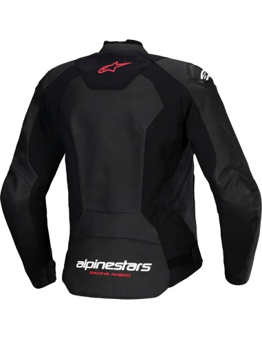Chaqueta Alpinestars Stella Faster V3 | Negro-blanco-coral fluor