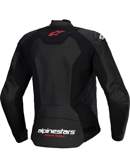Chaqueta Alpinestars Stella Faster V3 | Negro-blanco-coral fluor