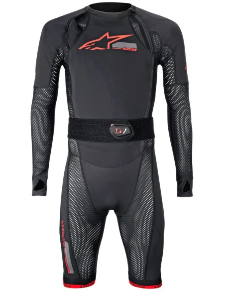 Airbag Alpinestars Tech-Air 10 Race | Negro y rojo brillante