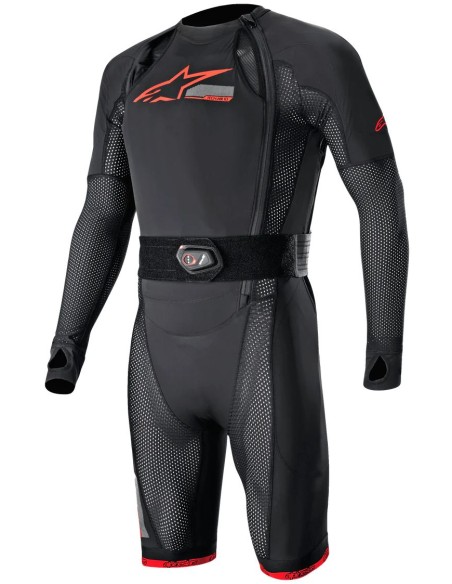 Airbag Alpinestars Tech-Air 10 Race | Negro y rojo brillante