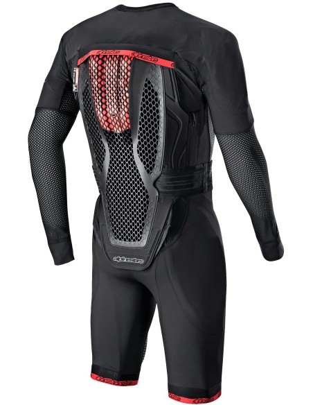 Airbag Alpinestars Tech-Air 10 Race | Negro y rojo brillante