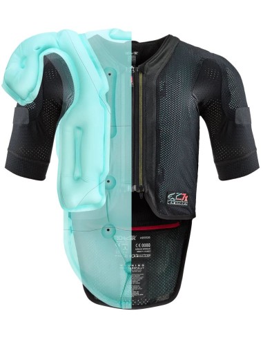 Airbag Alpinestars Tech-Air 7X System | Negro y rojo