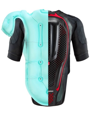 Airbag Alpinestars Tech-Air 7X System | Negro y rojo