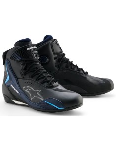 Zapatillas Alpinestars Faster-4 Drystar | Negro y azul