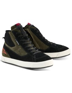 Zapatillas Alpinestars Stated Waterproof | Verde militar-negro-blanco
