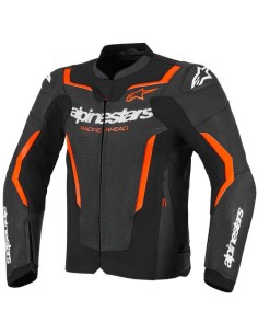 Chaqueta Alpinestars GP Force V2 Airflow | Negro y rojo fluor