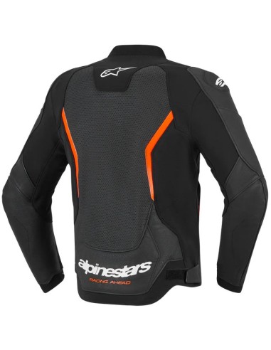 Chaqueta Alpinestars GP Force V2 Airflow | Negro y rojo fluor