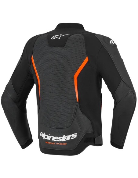 Chaqueta Alpinestars GP Force V2 Airflow | Negro y rojo fluor